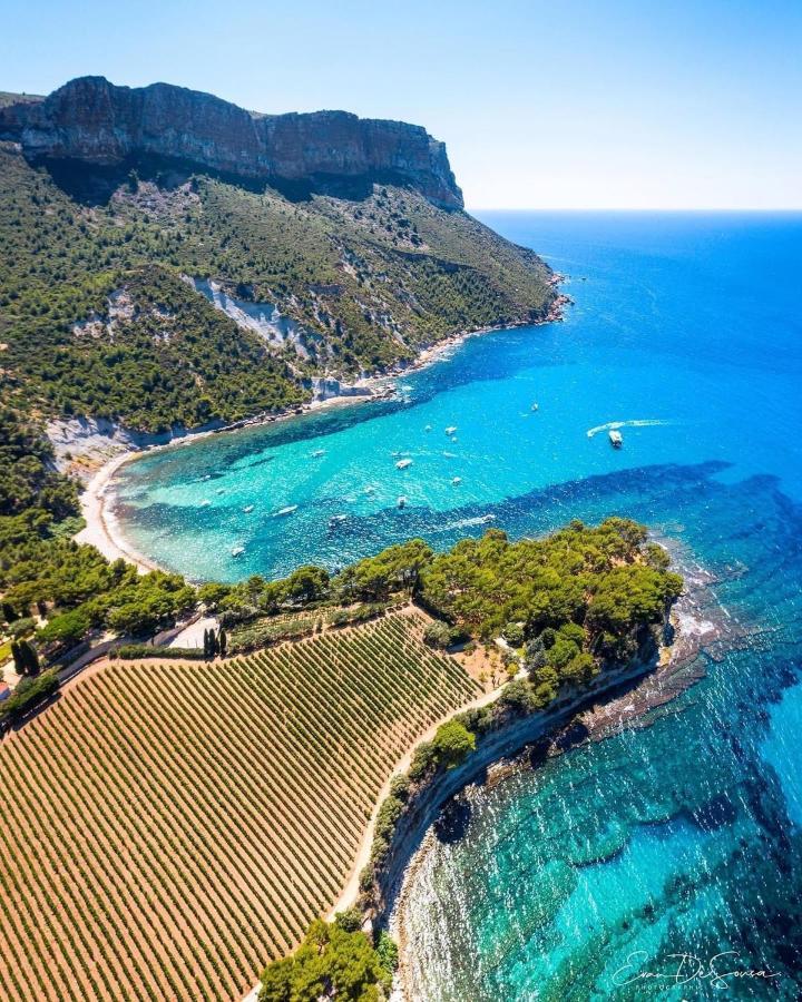 Horizon Bleu Vue Mer Cassis Esterno foto